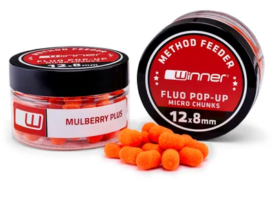 Obrázek produktu pro Method/Feeder Fluo Pop-Up Micro Chunks 20g Moruše Plus