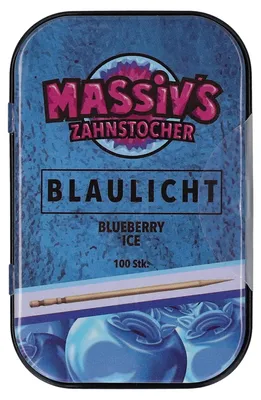 Zdjęcie produktu dla Wunderzahnstocher Massiv's Blue Light Pack 100 sztuk