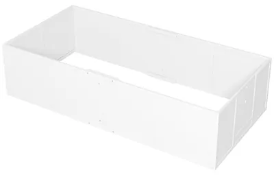 Obrázok produktu pre Klietka pre šteňatá | Farba: biela | Rozmery: 96 x 196 x 48 cm