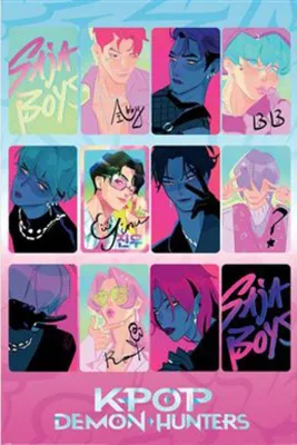 Produktbild von KPop Demon Hunters Poster Saja Boys, Light and Dark 61 x 91,5 cm