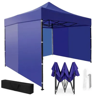 Produktbild von Automatisches Pop-Up-Gartenpavillonzelt, 3x3 m, Blau