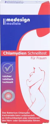 Produktbild von mediola Chlamydien Schnelltest, 1 St TES