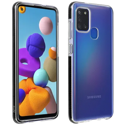 Zdjęcie produktu dla Akashi ALTCA21STRG, Pokrowiec, Samsung, Galaxy A21s, 16,5 cm (6.5"), Przezroczysty