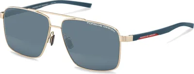 Produktbild von Porsche Design P8944 GOLD/BLUE 62/13/145 Uni Sonnenbrillen