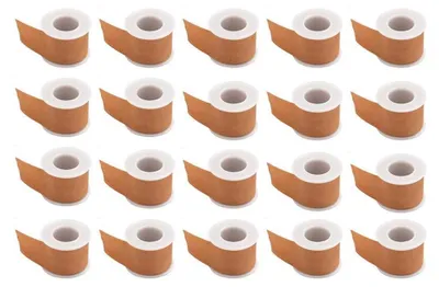 Obrázok produktu pre 20 rolovaných náplastí Lepiace náplasti Fixačné náplasti 2,5 cm x 2,5 m