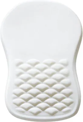 Productafbeelding van Ergonomische Muispad - Bureaumat Polssteun - Comfortabel Werken - Antislip Onderkant - 30x20cm - Wit