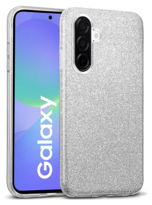 Produktbild von Handy Case für Samsung Galaxy A36 5G Hülle Glitzer Cover TPU Schutzhülle, Silber