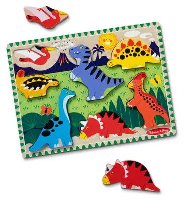 Zdjęcie produktu dla Dinosaurier Chunky Puzzle 7-teilig