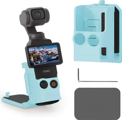 Produktbild von Verstellbare Magnethalterung für DJI Osmo Pocket 3 (Blau)