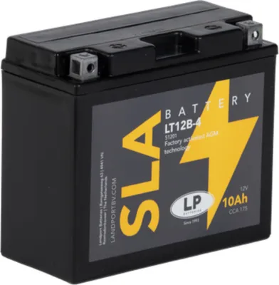 Image de Batterie AGM SLA 12V 10Ah pour moto Batterie de démarrage MS LT12B-4