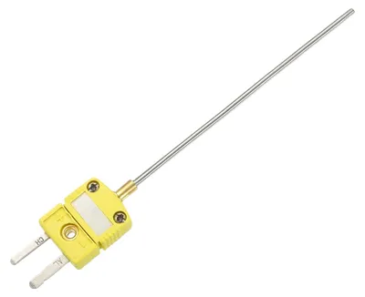 Temperatursonde Typ K, -40 bis 2012 °F, 125x17 mm, Edelstahl
