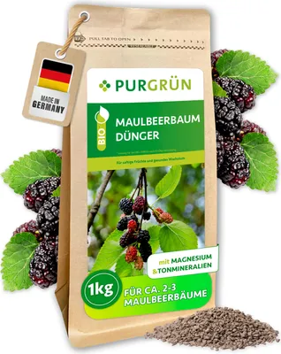Produktbild von Purgrün -Maulbeerbaum-Dünger 1 kg,