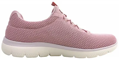 Imagen del producto de Zapatillas deportivas Skechers Lite Pro para mujer, ideales para entrenamiento, con cordones, de color rosa, para uso casual