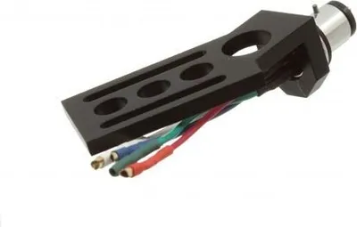 Produktbild von HS-25 Headshell gewinkelt - schwarz - Analogis