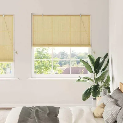 Produktbild von Möbel Fensterjalousien und -schattierungen Natur 140 x 220 cm Bambus - Rollos 42006891