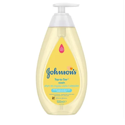 Immagine prodotto di J&J Baby płyn do mycia ciała i włosów 3w1 500 ml
