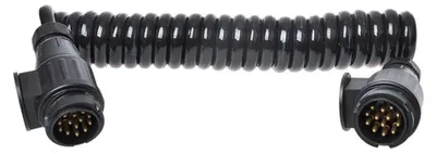 Produktbild von Spiralkabel 3,5M 8 Adern mit 2x 13-poligem Stecker PVC