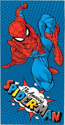 Produktbild von Spiderman Badetuch 70x140cm – Amazing Strandtuch Design