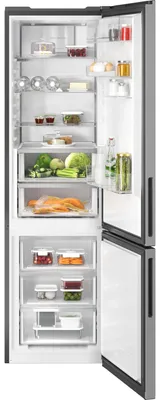Produktbild von AEG AEG ORC8M362BX Freistehende Kühl-Gefrierkombination / Serie 8000 Cooling 360° / 2020 mm / Gefrierteil unten / WiFi-Vernetzung / 363 L / Null-Grad-Schublade / TwinTech® – länger frisch / NoFrost / Farbe: Gebürstetes Edelstahl / B ORC8M362BX Gebürstetes Edelstahl