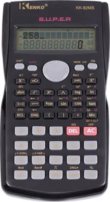 Produktbild von Verk 01053 Taschenrechner KK-82MS, schwarz