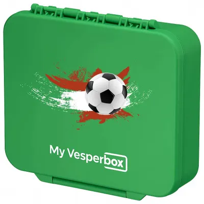 Produktbild von My Vesperbox® Brotdose für Kinder mit Fächern Liv [ GERMANY] - Lunchbox mit Trennfächern - Bento Box - Jausenbox - Brotzeitbox für Schule & Kindergarten - Vesperdose für Jungen & Mädchen