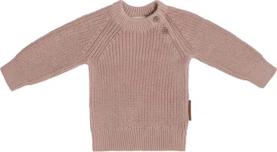 Image de Pull pour bébé Baby's Only, modèle Soul, couleur rose pâle, taille 80