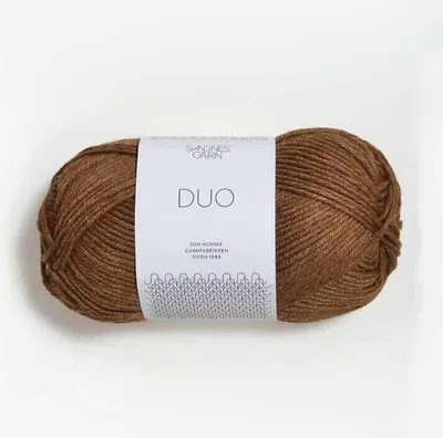 Produktbild von Sandnes Duo 50g 2564 Goldbraun
