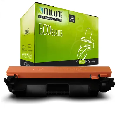 Produktbild von 1 Mehrwegtoner kompatible Lasertoner ersetzt HP CF230A Schwarz