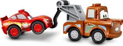 Produktbild von LEGO 10924 DUPLO Cars Lightning McQueens großes Rennen, Disney Pixar Cars Spielzeugautos, Spielzeug ab 2 Jahre, Motorikspielzeug