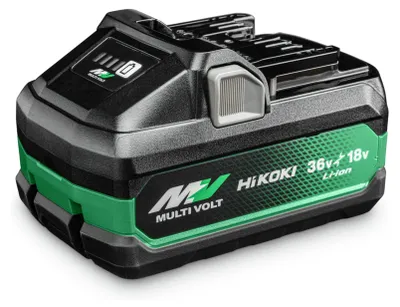 Productafbeelding van HiKOKI MULTI VOLT accu BSL36B18X (18V 8 Ah / 36V 4 Ah accu, lithium-ion, 4-traps LED-indicator voor de laadstatus)