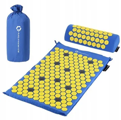 Produktbild von HMS AKM01 Akupressur-Set Matte und Kissen – Entspannung & Schmerzlinderung