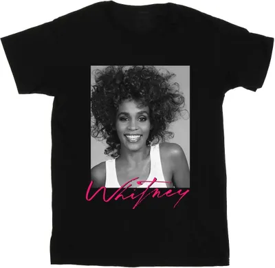 Produktbild von Whitney Houston - T-Shirt für Damen BI47387 (XL) (Schwarz)