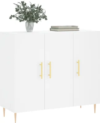 Produktbild von "2026 Aktion"Sideboard - praktischem Design - Wohnzimmerschrank - Kommde für Flur - Weiß 90x34x80 cm Holzwerkstoff DEMöbel 9707467