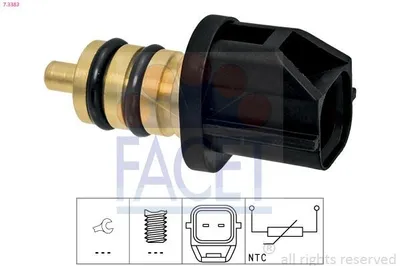 Produktbild von FACET 7.3383 Kühlmitteltemperatursensor für HYUNDAI Tucson (TL, TLE) für KIA SPORTAGE (SL) für GENESIS GV70 (JK1)