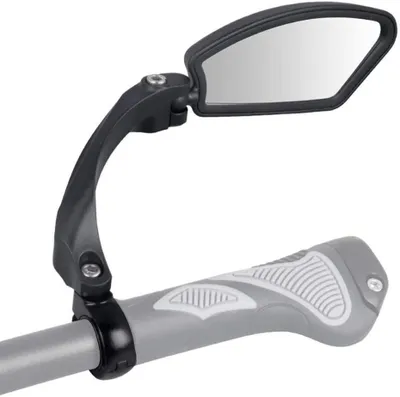 Produktbild von Fahrradrückspiegel 1 Stück, Lenker Rückspiegel Mit 360° Drehbarer Glaslinse, Für 21–23 Mm Lenkerdurchmesser