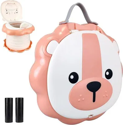 Immagine prodotto di Wc per bambini con rumore di scarico, 18 mesi, 22,7 kg, bianco