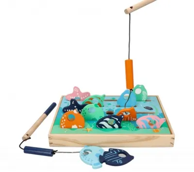 Imagen del producto de Juego educativo/puzzle - Atrapa el pececito, Adam Toys