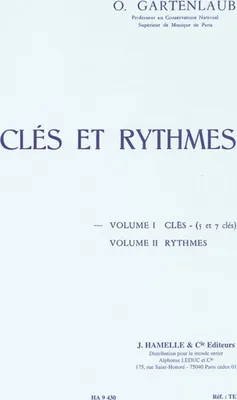 Produktbild von Clés et rythmes volume 1 5 cles et 7 cles