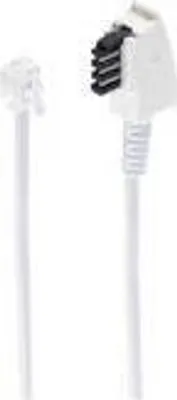 Obrázok produktu pre shiverpeaks BS70046-W, 6 m, TAE (F), RJ-11, Biela, Samec, Samec