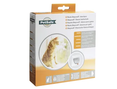 Produktbild von Nobby Katzentür Staywell PetSafe weiß ohne Tunnel