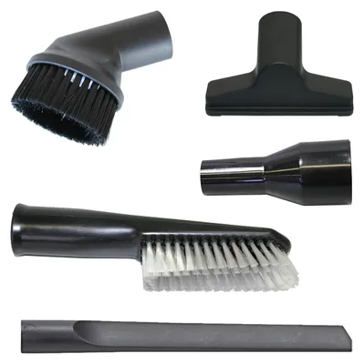 Mundstückset 35/49, 5-teilig, Fugendüse, Saugbürste, Polsterdüse, Adapter