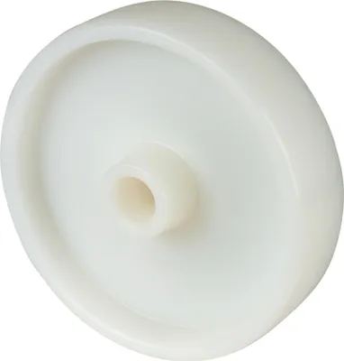 Image de BS Roulettes Roue pour A90 diamètre 150mm capacité de charge 350kg roue en plastique blanc longueur du moyeu 50mm - A90.152