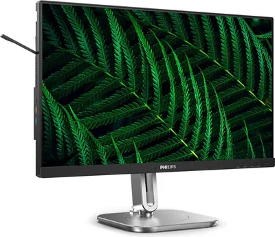 Produktbild von Philips 24B2G5200 - LED-Monitor - 60.47 cm (24") (23.8" sichtbar) - 1920 x 1080 Full HD (1080p) @ 100 Hz - IPS - 1500:1 - HDMI, VGA, DisplayPort - Lautsprecher - holzkohlefarben