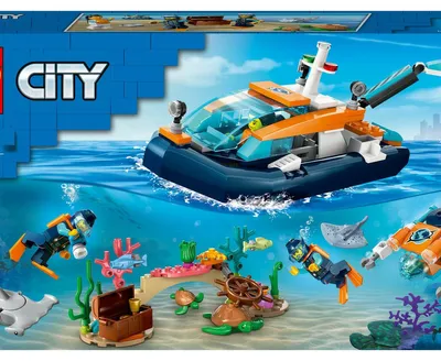 Immagine prodotto di LEGO City Batiscafo Artico 60377