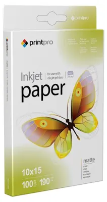 Productafbeelding van Colorway fotopapier Print Pro, mat, 190 g/m², formaat 10x15 cm, 100 vellen