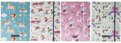 Image de Classeur pour enfants A4 DIN Licorne : la rentrée