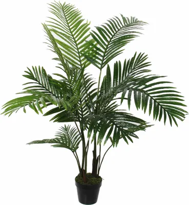 Produktbild von Mica Decorations Areca Palme Kunstpflanze - H120 x Ø60 cm - Grün