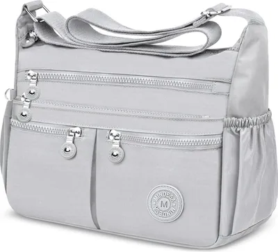Produktbild von TEUEN Crossbody Bag Damen Große Kapazität Wasserdicht Nylon Umhängetasche