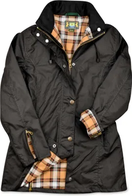 Immagine prodotto di ROMNEYS Giacca di cera New Ashdown, antivento e impermeabile, nero, S