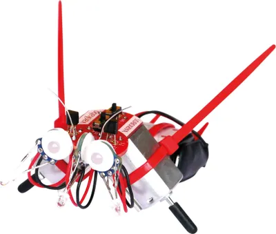 Produktbild von VARIOBOT Roboter Bausatz varikabo SN 011 DE, zum Löten, 12 Funktionen